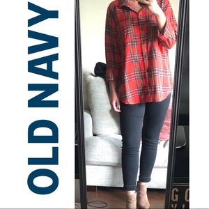 Old Navy Plaid Button Down